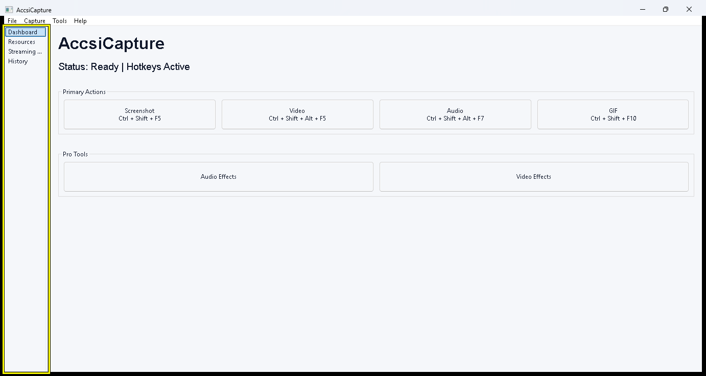 AccsiCapture Dashboard Hero